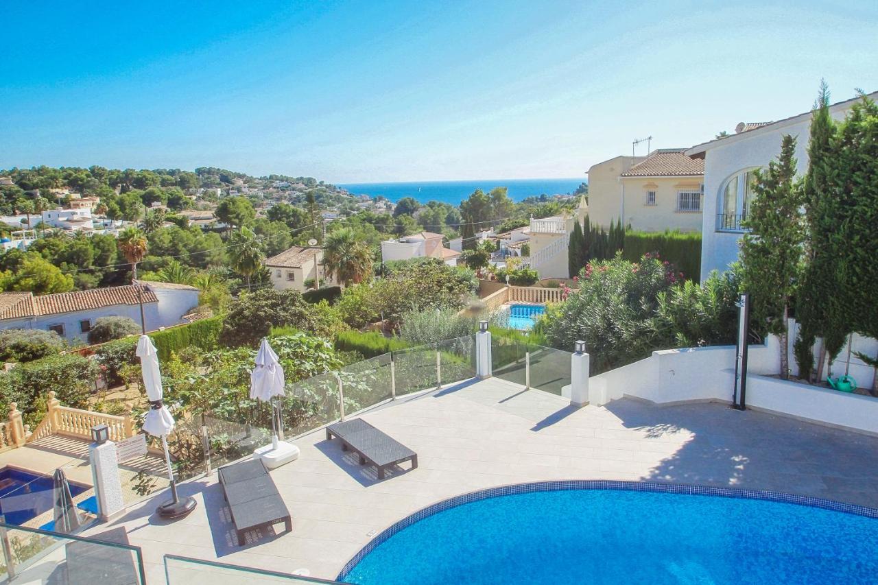 Gila - sea view villa with private pool in Benissa, Benissa ...