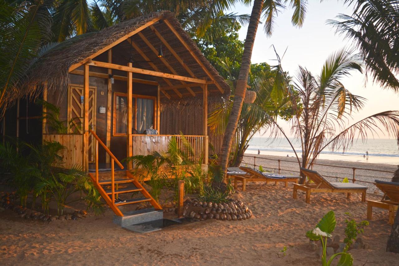 Hotel, plaża: Goa Cottages Agonda