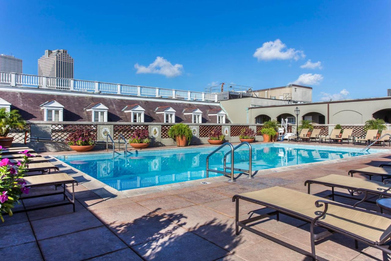Rooftop swimming pool: Omni Royal Orleans Hotel
