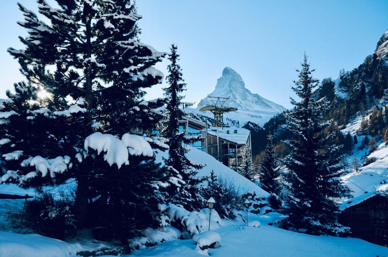 Haus Fleckstein Zermatt Wohnung Karibu photo