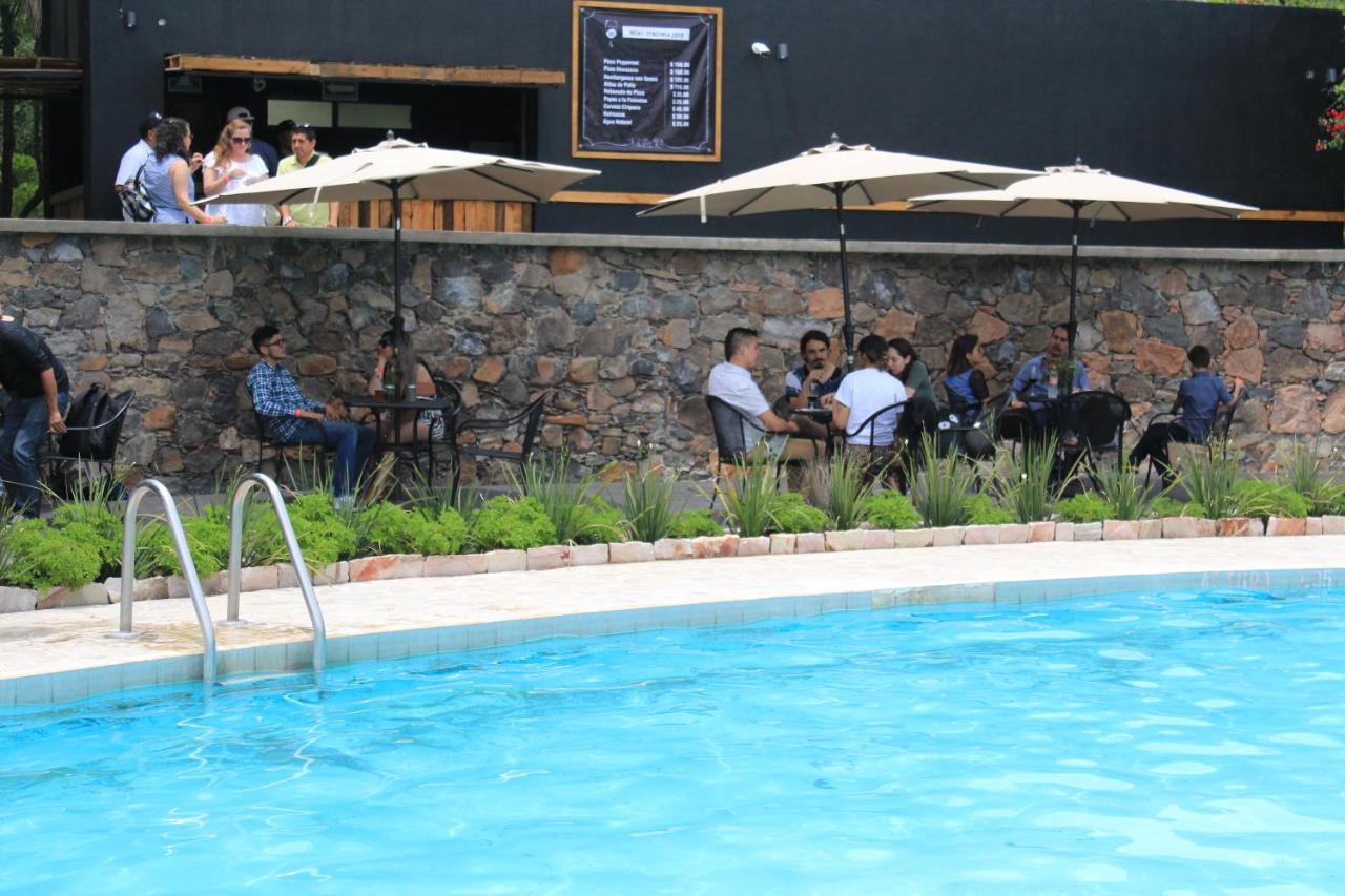 Heated swimming pool: Piedras de Sol Tequisquiapan Hotel Boutique