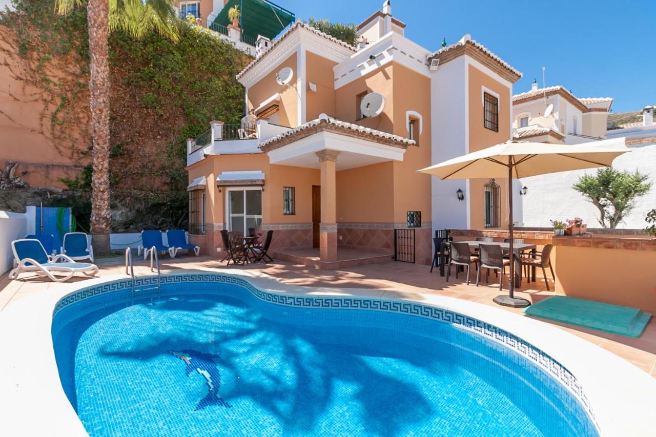 Nerja villas sea views with private pool and terrace ...