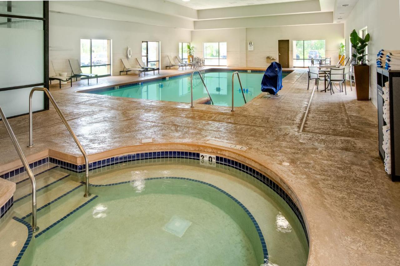 Heated swimming pool: Crowne Plaza Milwaukee South, an IHG Hotel