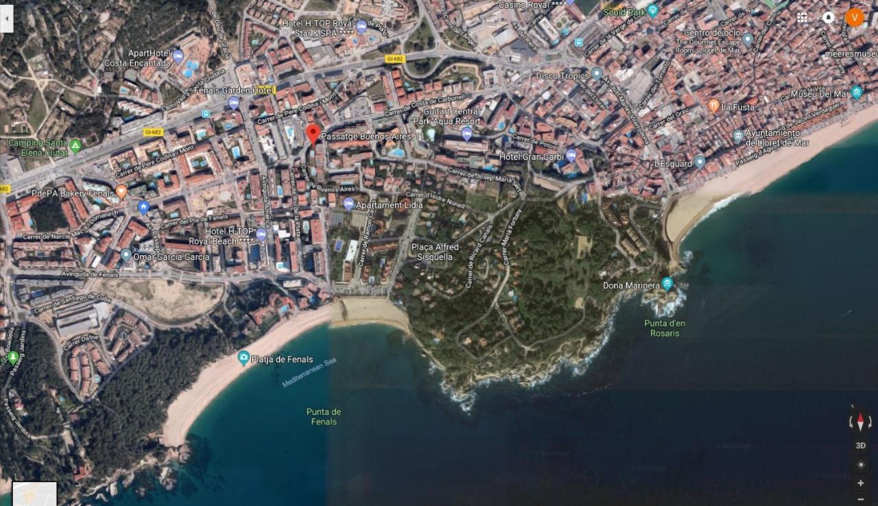 AL14 Estudio a 250 m playa Fenals, Costa Barava, Lloret de ...