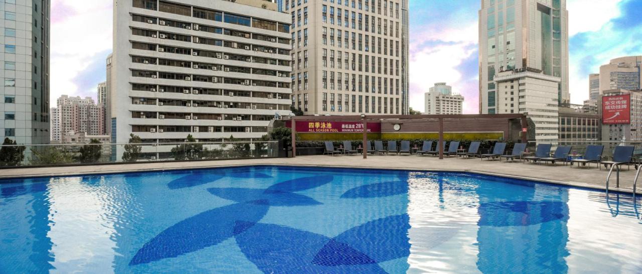 Heated swimming pool: Crowne Plaza Guangzhou City Centre, an IHG Hotel