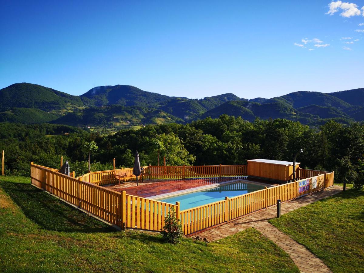 Heated swimming pool: Relax Guest Hause Marjanca