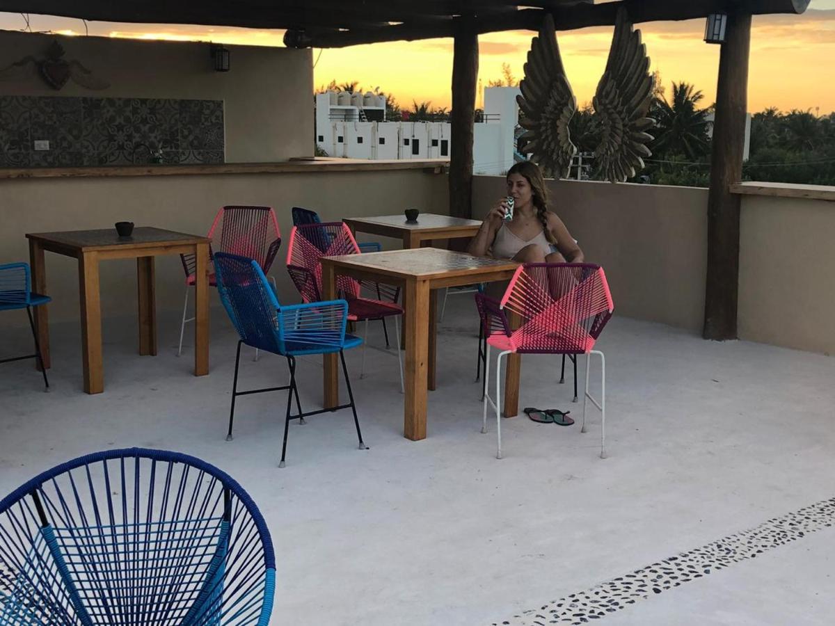 Rooftop swimming pool: Corazoncito Holbox
