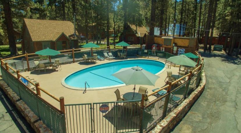 Heated swimming pool: Golden Bear Inc