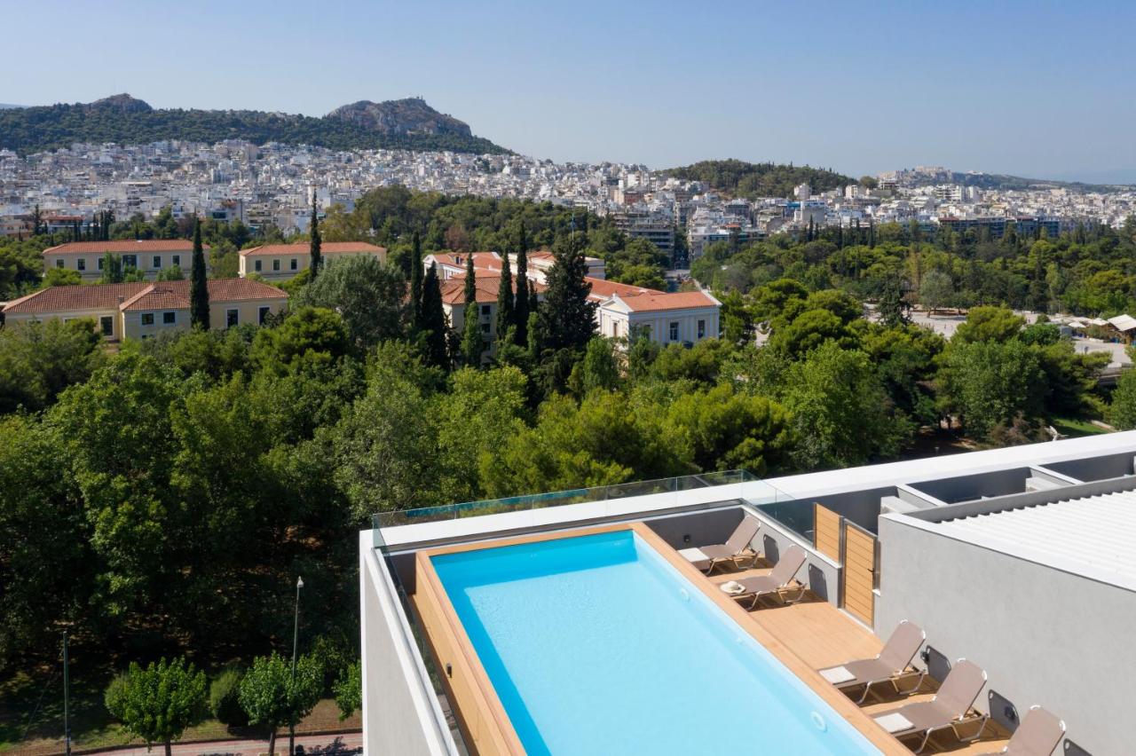 Rooftop swimming pool: Athens Panorama Project