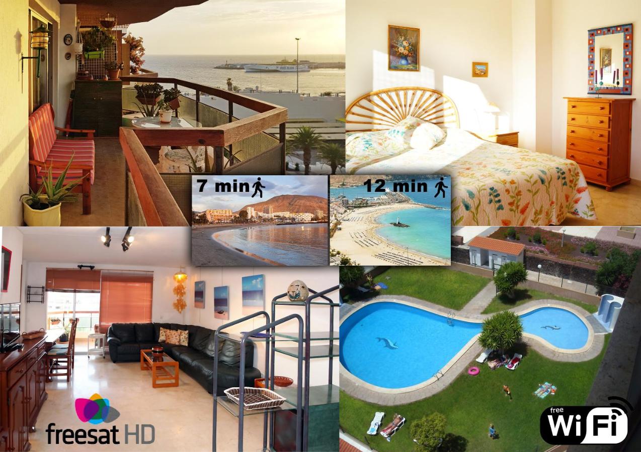 Espacioso Apartamento Primera Línea de Playa, Los Cristianos ...