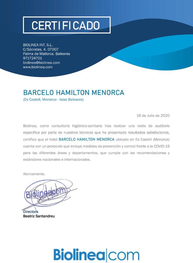 Barceló Hamilton Menorca Adults Only, Es Castell ...