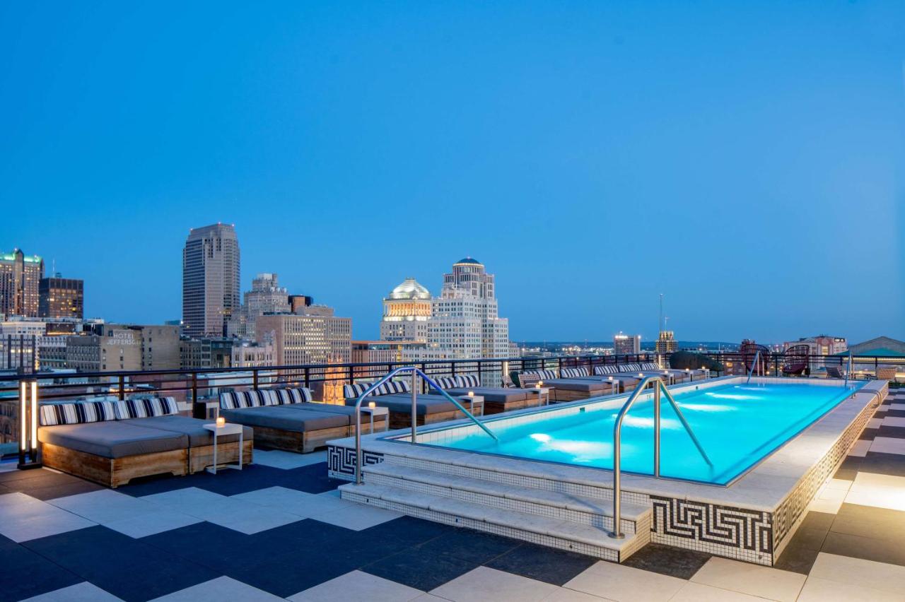 Rooftop swimming pool: The Last Hotel