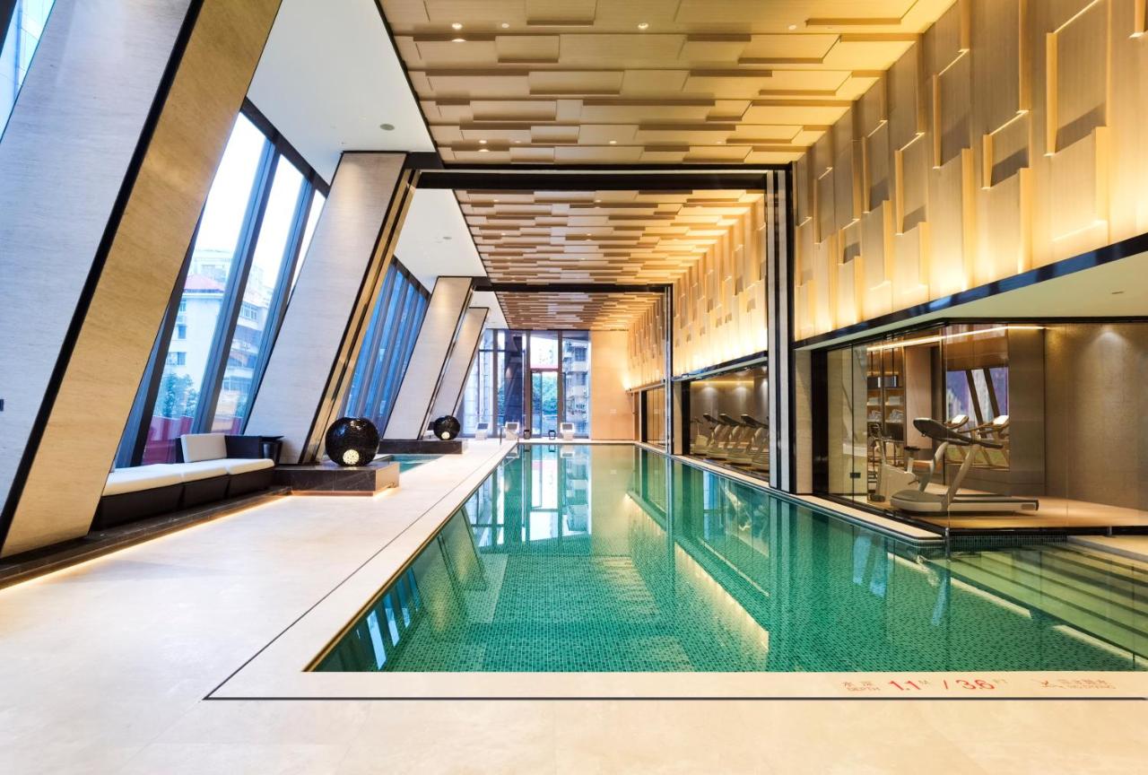 Heated swimming pool: Kempinski Residences Guangzhou