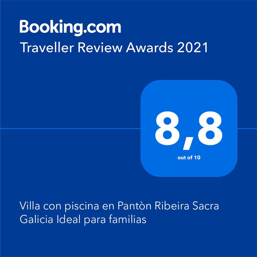 Villa con piscina en Pantòn Ribeira Sacra Galicia Ideal para ...