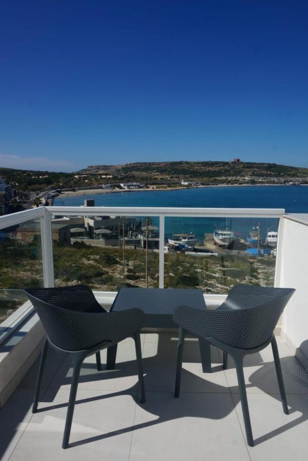Beach: Sea View Penthouse Mellieha Bay