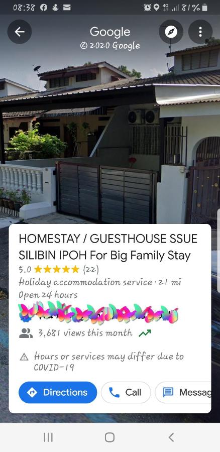 Ssue Silibin Ipoh Guest House Homestay Ipoh Updated 2021 Prices