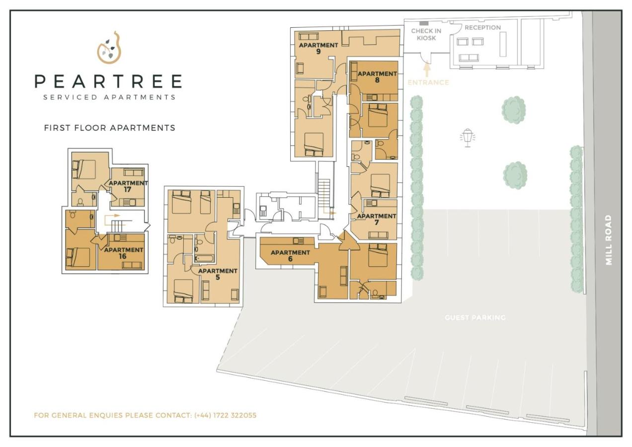 Peartree Serviced Apartments - Laterooms
