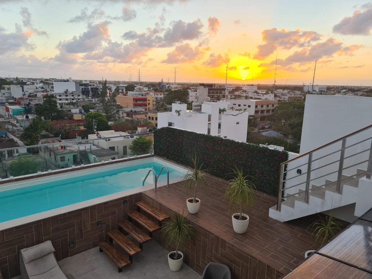 Rooftop swimming pool: Studio to discover Playa del Carmen by Sol-Ha