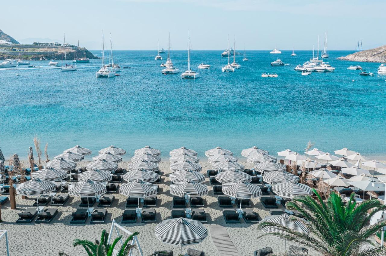 Beach: Mykonos Ammos Hotel - Small Luxury Hotels of the World