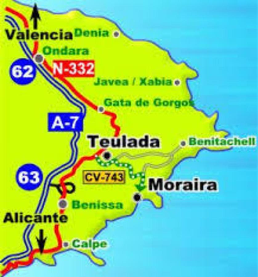 Lovely 1-Bed bungalow for 4 Moraira (Spanien Teulada ...