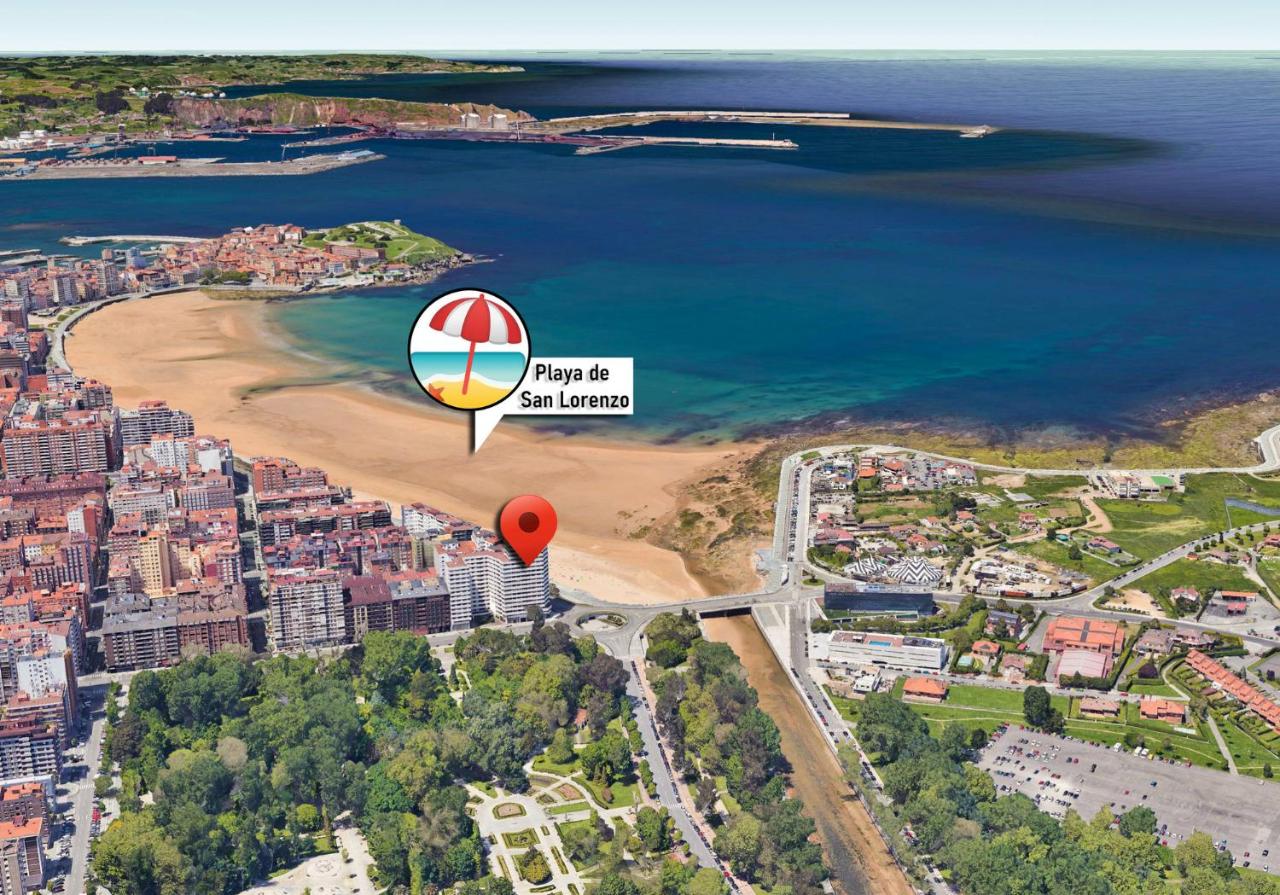 El Muro 22 - Piso de lujo en 1ª línea de playa 6pax, Gijón ...