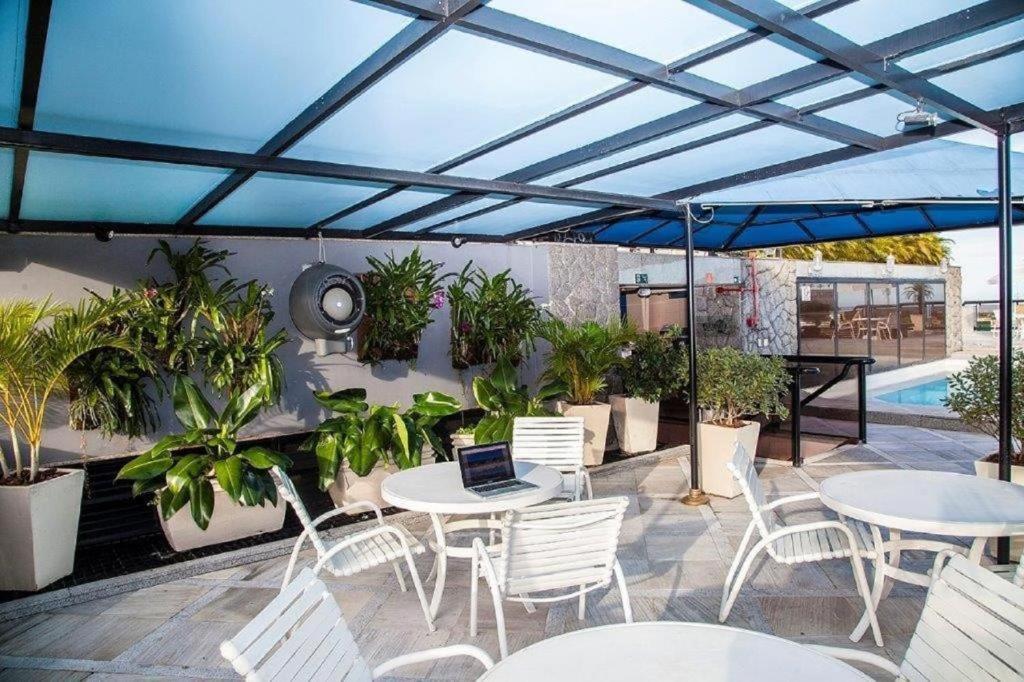 Rooftop swimming pool: Hotel Atlantico Star