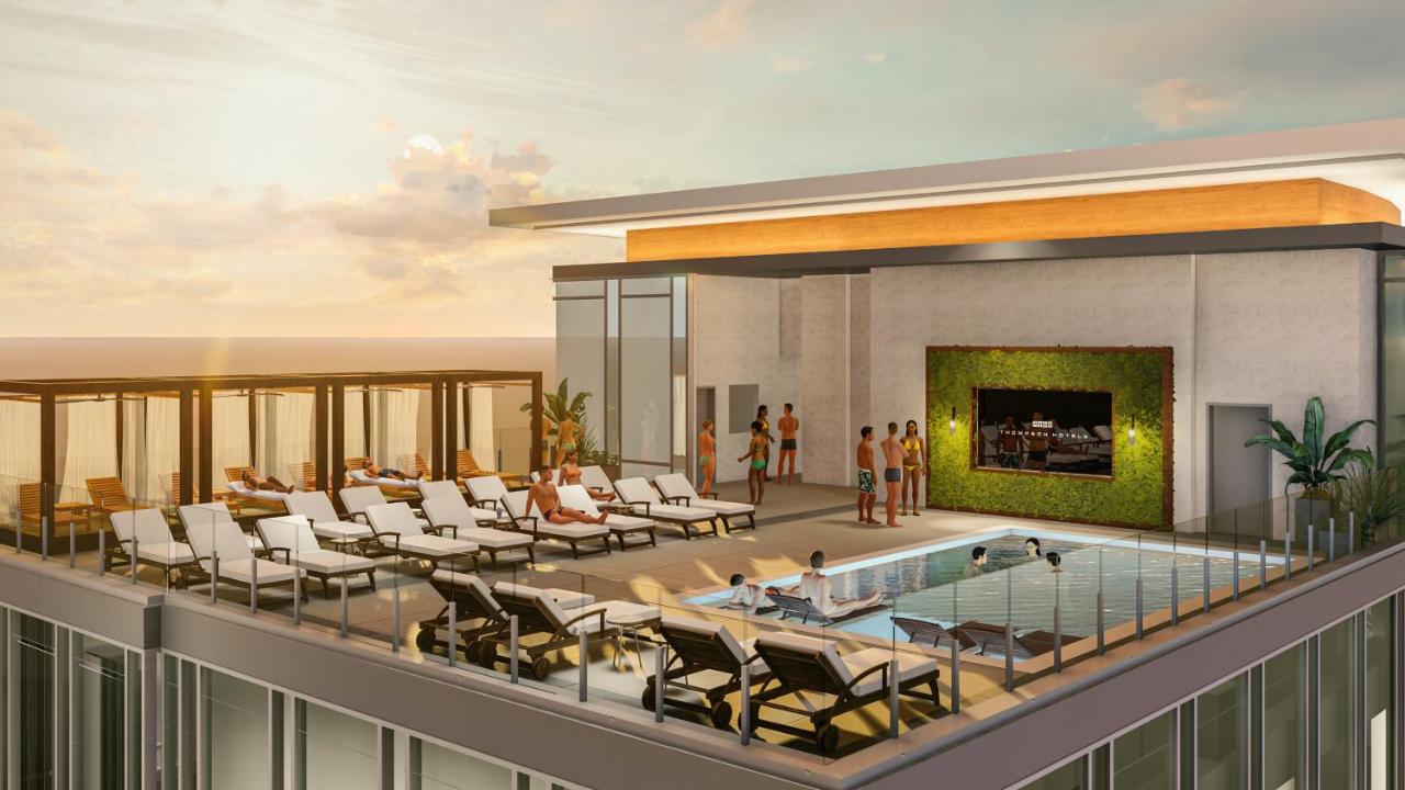 Rooftop swimming pool: Thompson Atlanta Buckhead, part of Hyatt