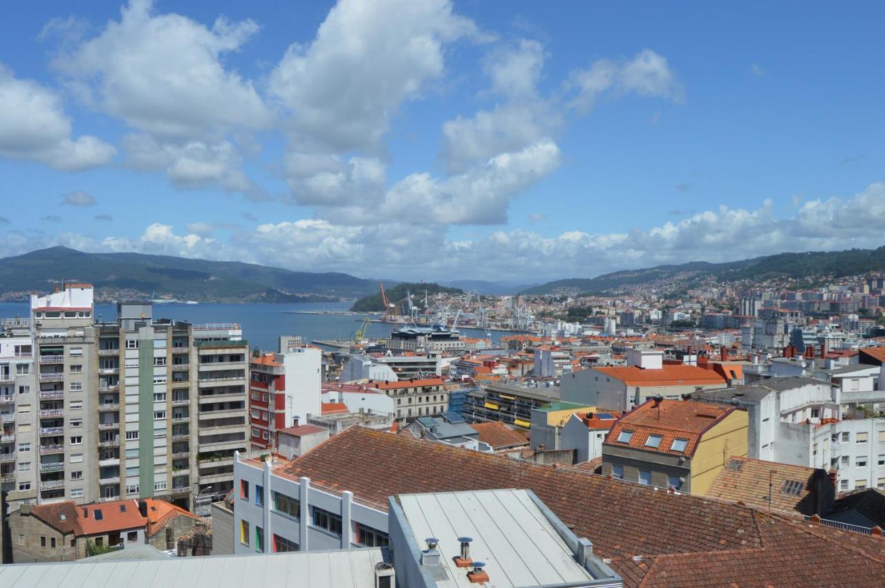 Fantástica vista de la Ría de Vigo en pleno centro, Vigo ...