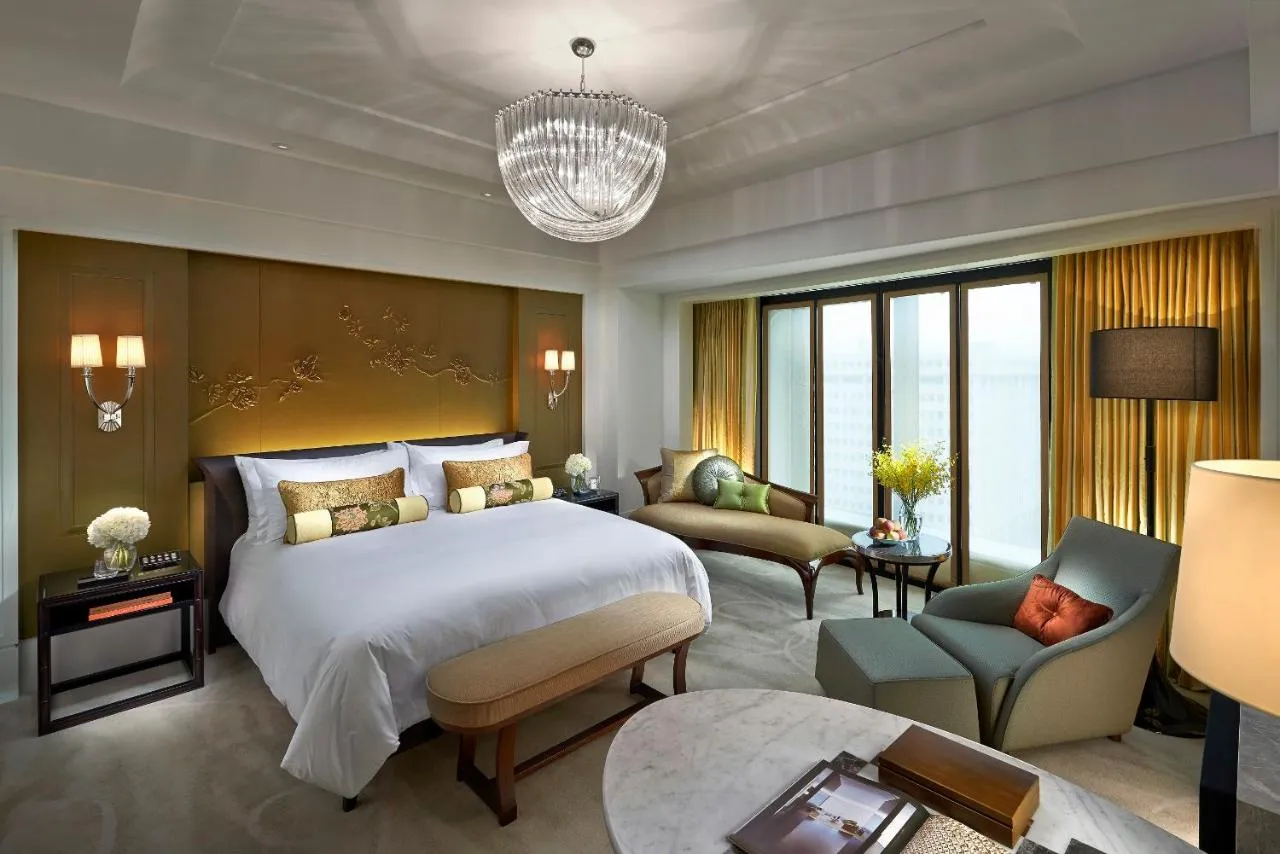 Spend a night at the Michelin-starred Mandarin Oriental Taipei hotel.