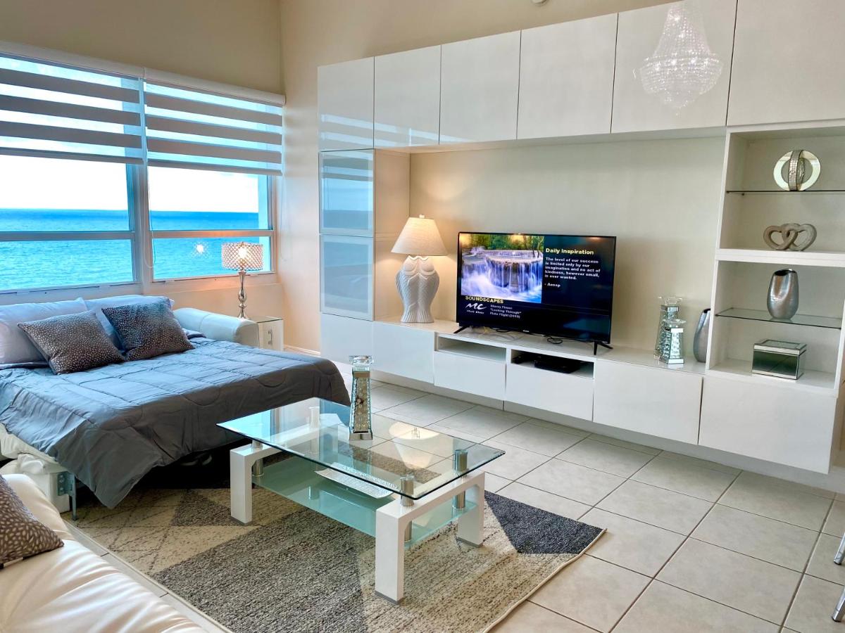 Large luxurious direct ocean front Penthouse or Deluxe 1 BR ocean front condo-Beach access- Free parking- Remodeled - 5