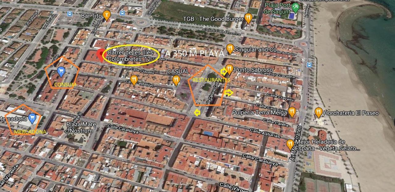 PLANTA BAJA EN ISLAS COLUMBRETES 12, WIFI, Puerto de Sagunto ...