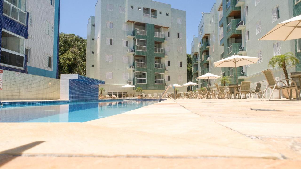 Heated swimming pool: Cobertura 3 Suítes - Decorada 350 metros da Praia Grande Ubatuba