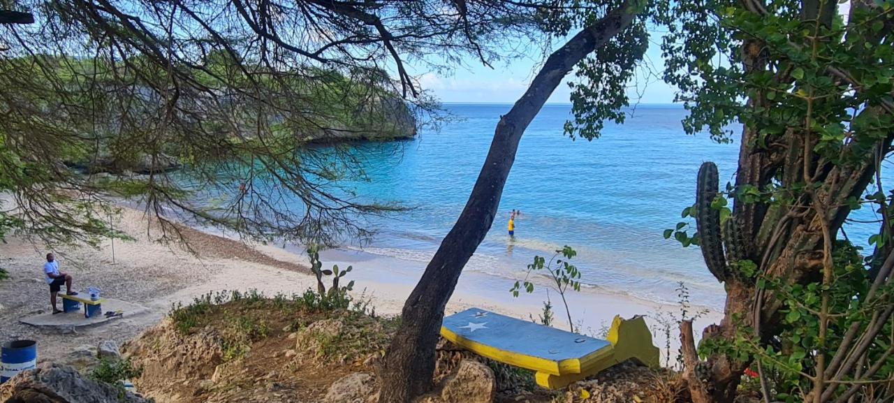 Beach: Super villa with large private pool and crystal clear public beach