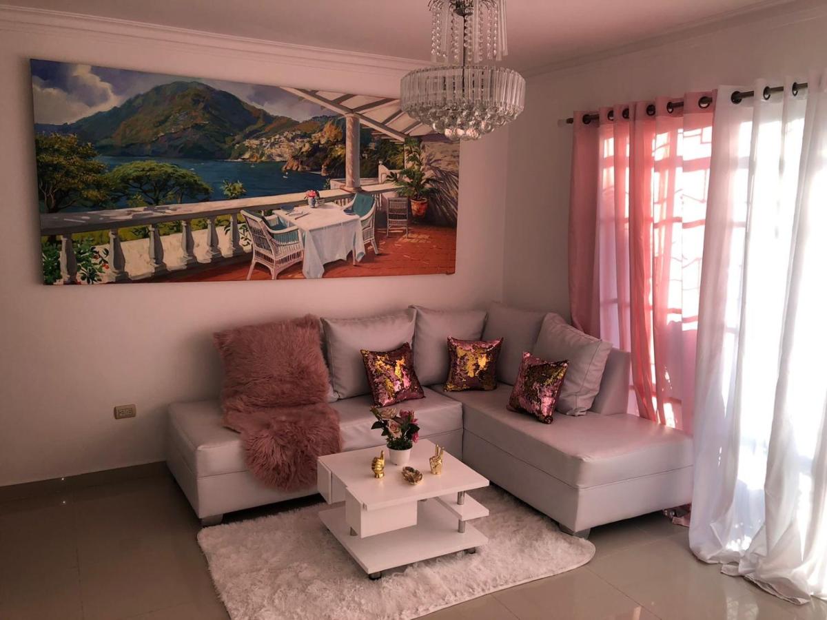 3 Dominican Republic - Huge Lovely Apt to enjoy, Air Condition - WIFI - Inverter for the light - Parking - Excellent Transportation Area - Buses - METRO - CableWay - CLOSE to the Comercial Center - MALL - Pool - patio 4 Parties