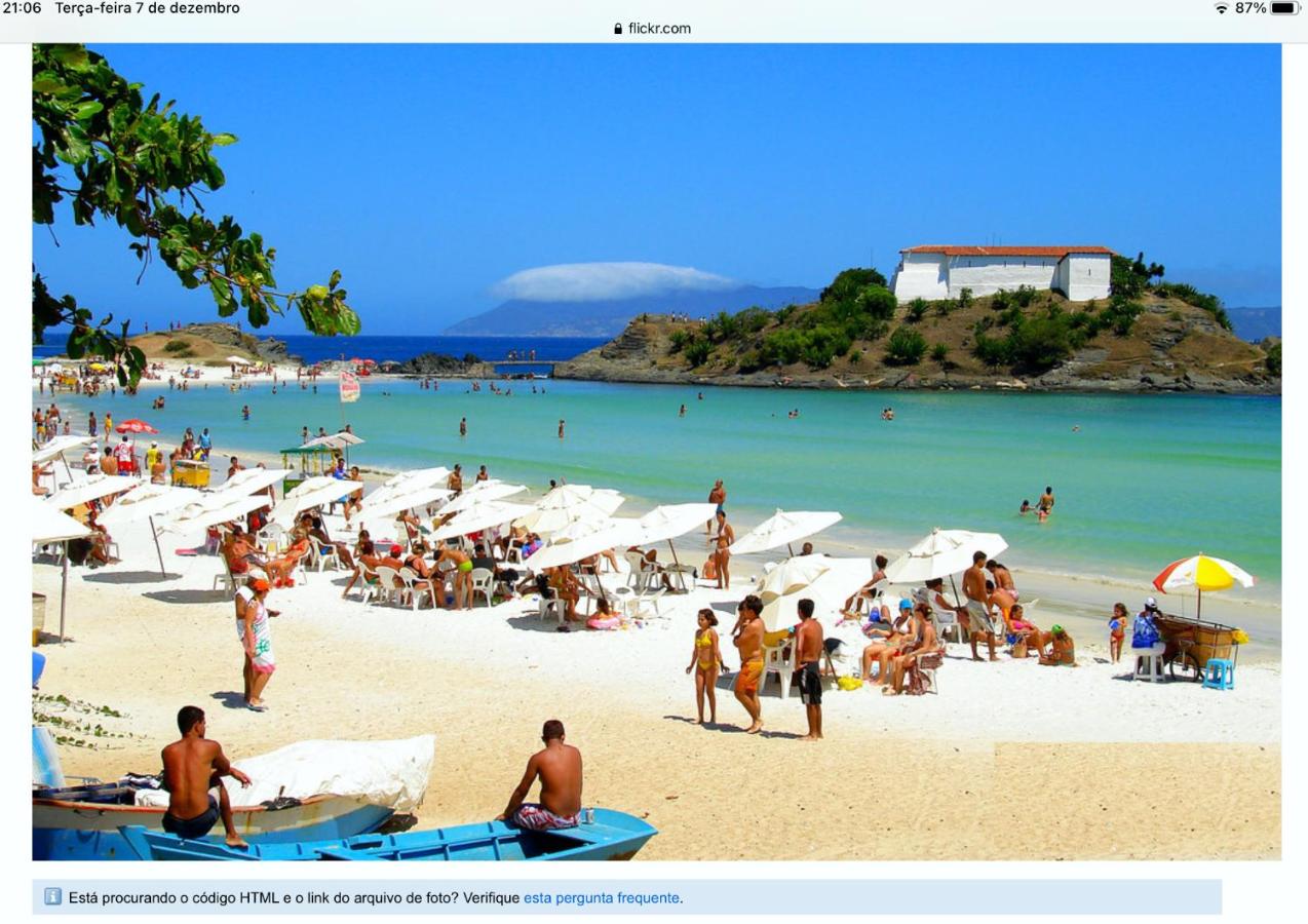 Hotel, plaża: Apartamento na praia do forte - Cabo Frio