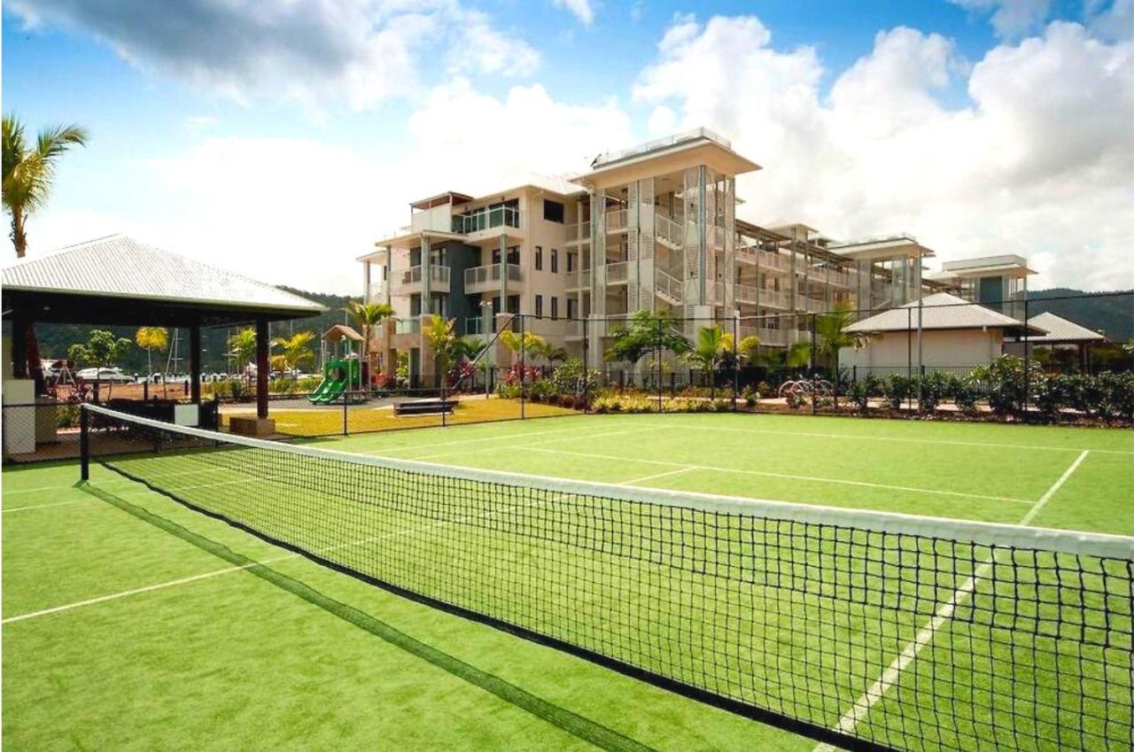 Tennis court: Tropical Marina Lifestyle at The Port of Airlie