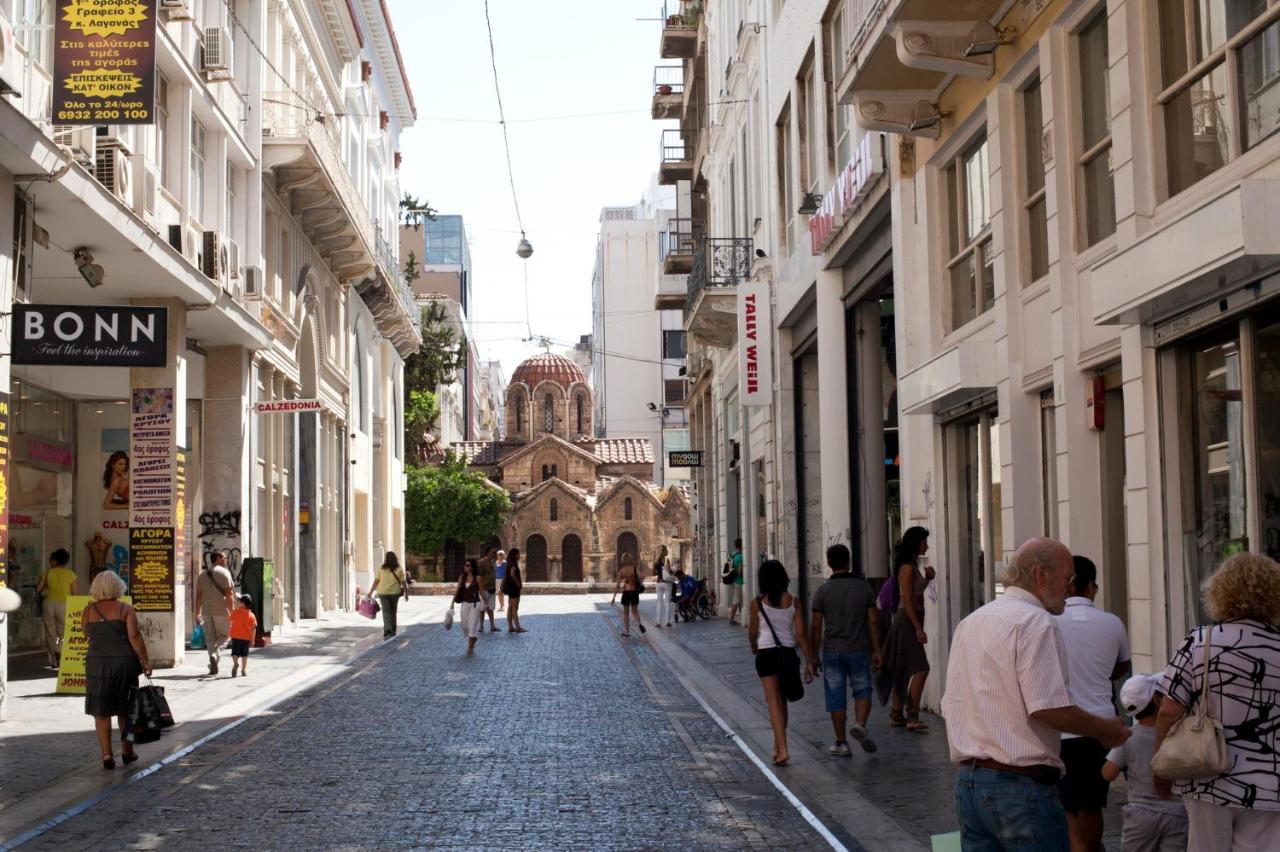 Acropolis of Athens from Ermou str - 5