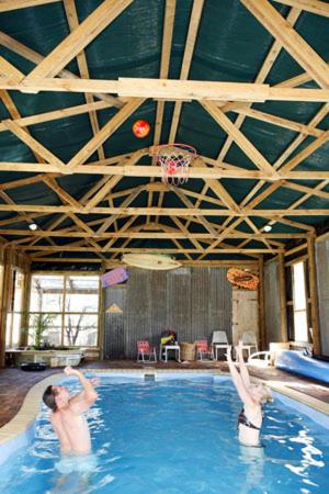 Heated swimming pool: Lovedale Cottages Hunter Valley