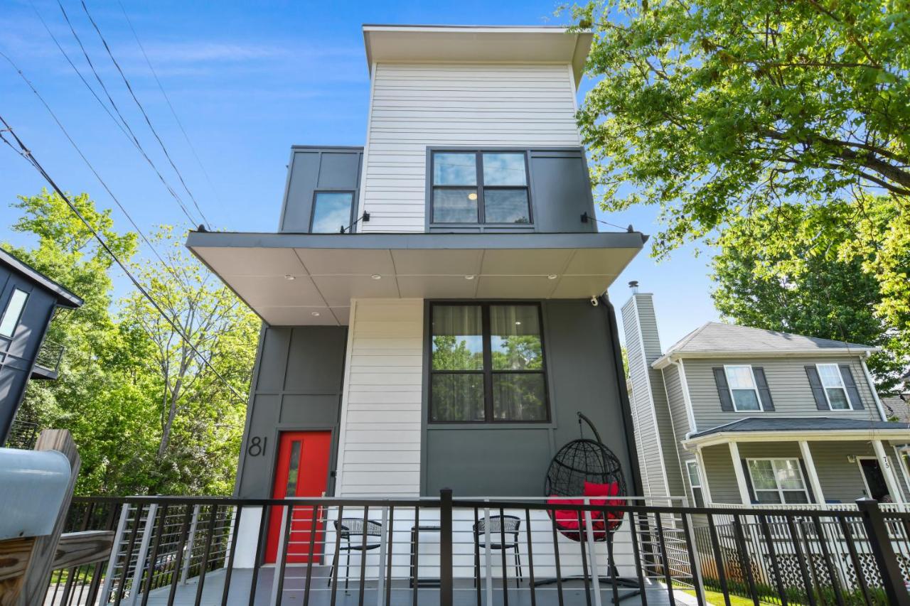 THE RED DOOR - Ultra Modern Atlanta Home - DesignedByDom