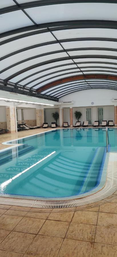 Heated swimming pool: Áron Apartman-Zalakaros