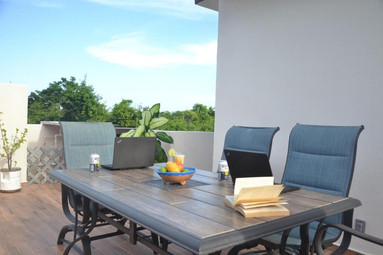Relaxing comfortable jungle view Eklum Villa Rivera Maya Puerto Morelos POOL AC GYM GATED COMMUNITY photo