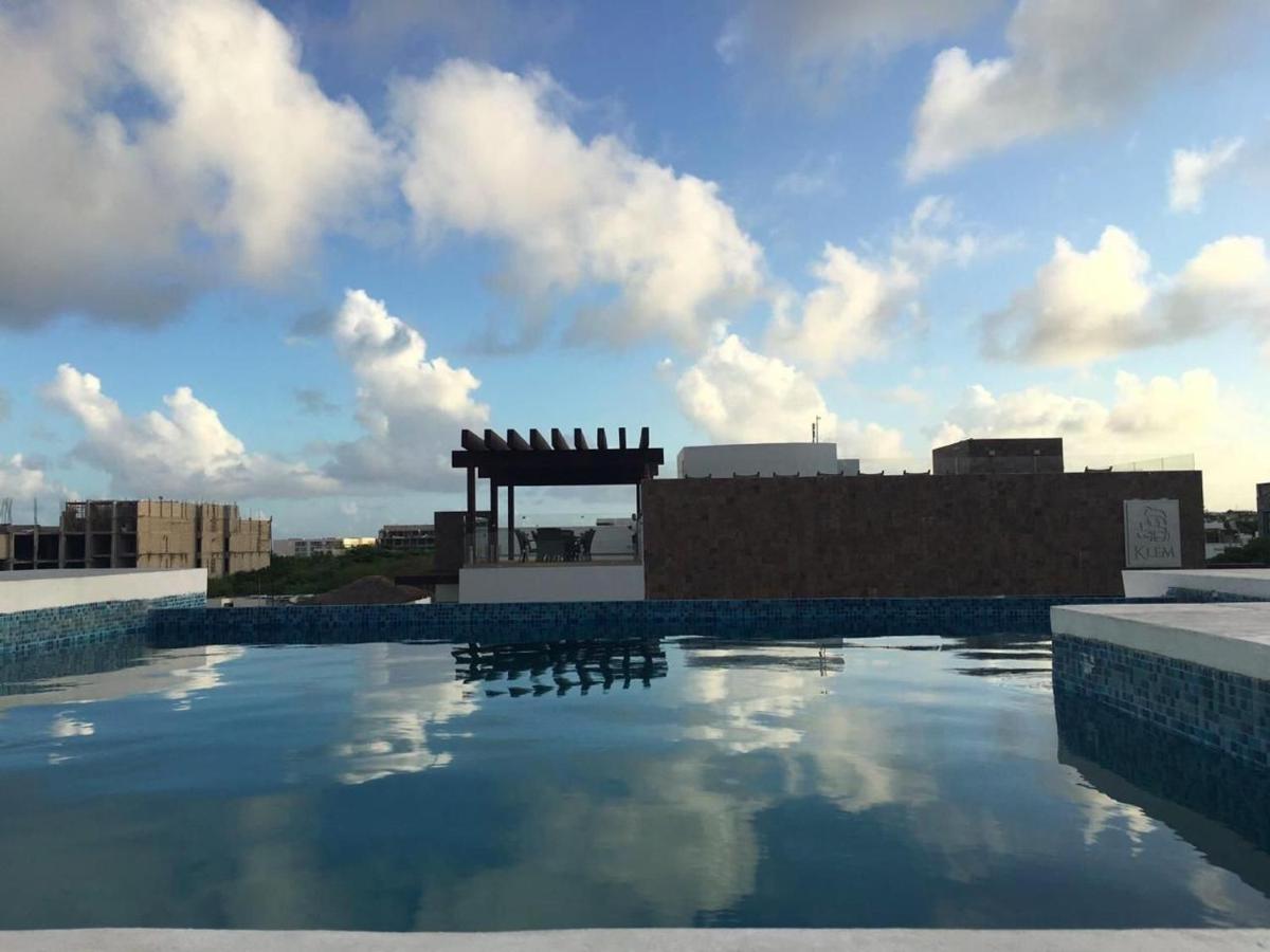 Rooftop swimming pool: Playa del Carmen Cozy Apartment with Pool