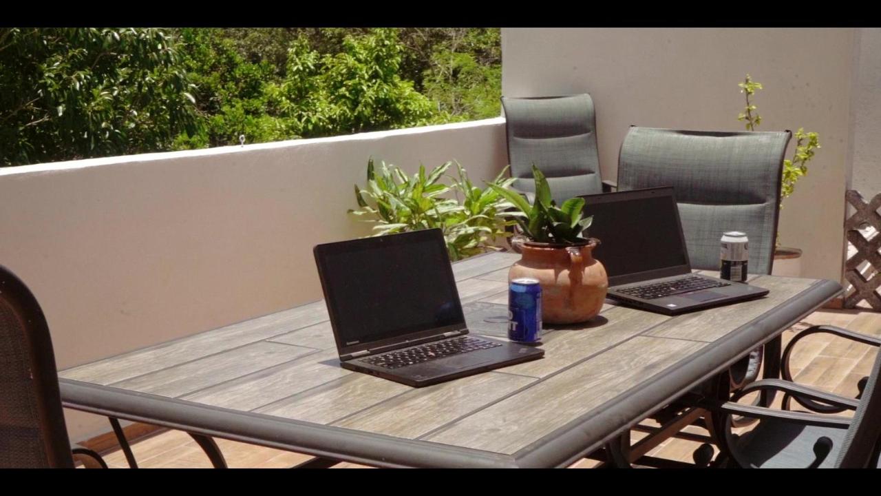 Relaxing comfortable jungle view Eklum Villa Rivera Maya Puerto Morelos POOL AC GYM GATED COMMUNITY photo
