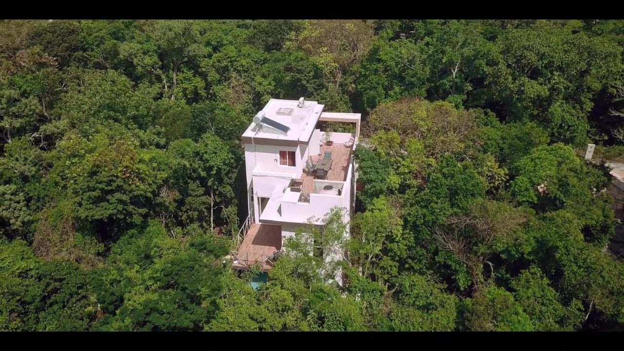 Relaxing comfortable jungle view Eklum Villa Rivera Maya Puerto Morelos POOL AC GYM GATED COMMUNITY photo