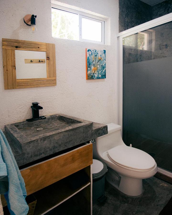 Relaxing comfortable jungle view Eklum Villa Rivera Maya Puerto Morelos POOL AC GYM GATED COMMUNITY photo