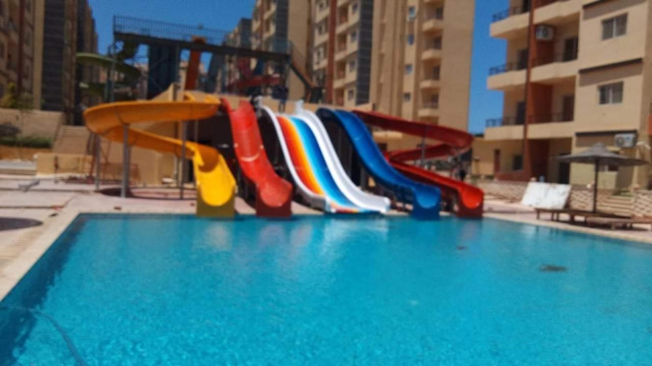 Water park: شاليه فندقى ايجار شهرى مميز غرفتين وريسيبشن ريتال فيو الساحل الشمالى