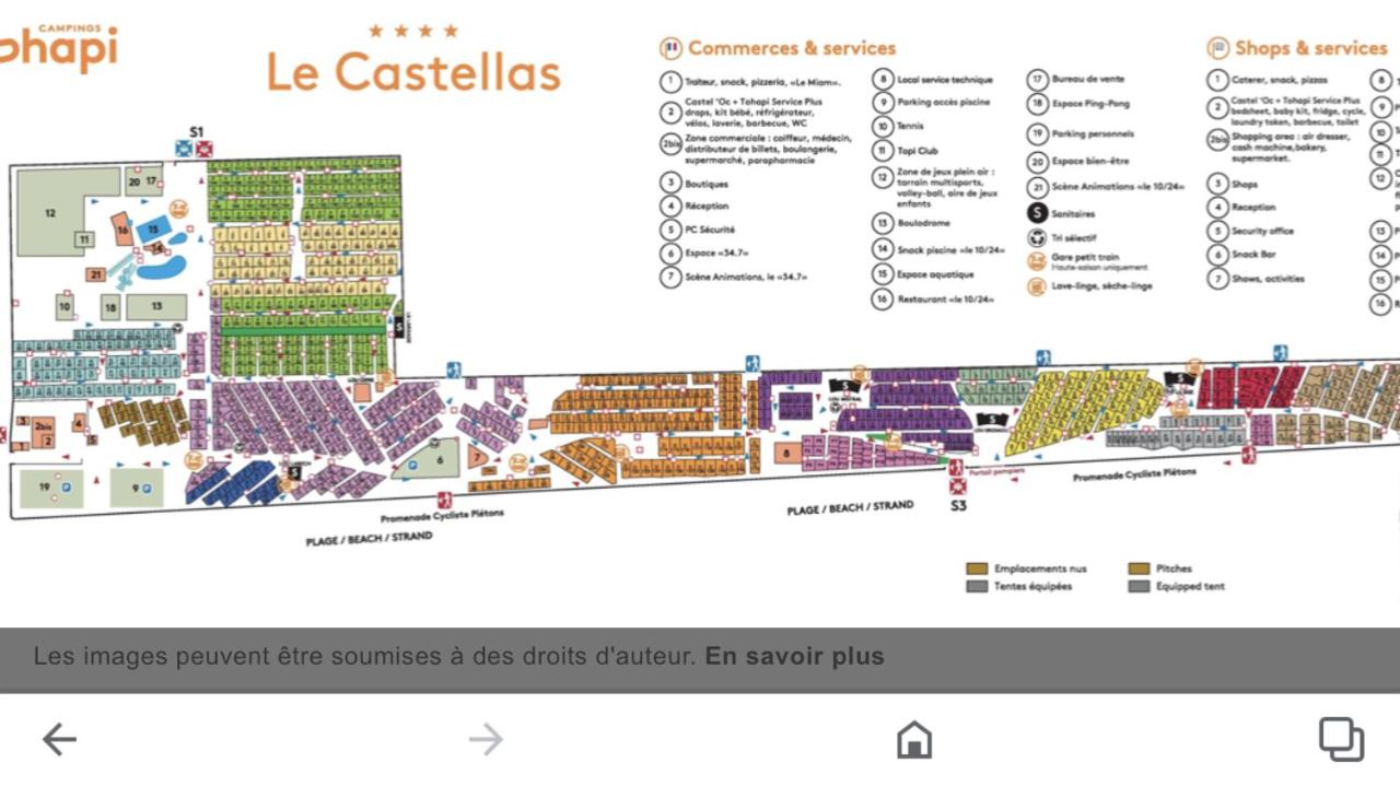 Camping le Castellas, Sète – Tarifs 2023