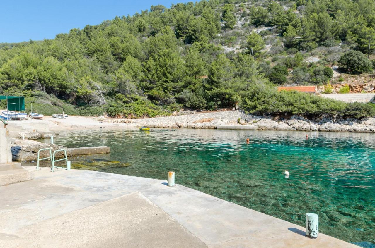 Beach: Apartments by the sea Cove Zaglav, Korcula - 9320