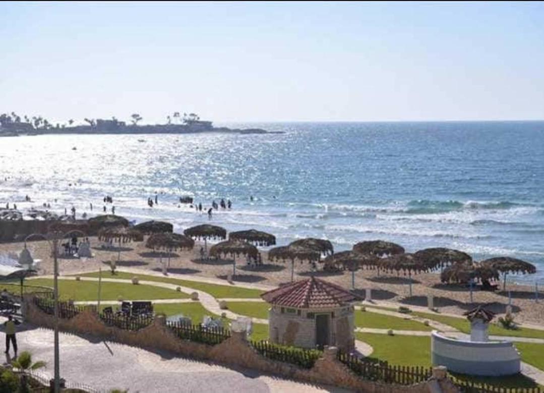 Beach: 2 bed rooms 95m, Garden&sea view, first floor, Family only دور اول بمدخل مستقل