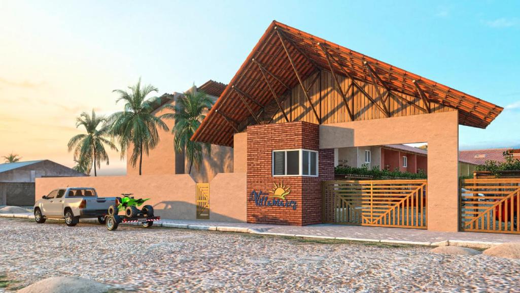 Casa na praia com piscina photo